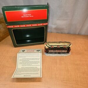 Coca-Cola Trolley‎ Old Number Seven #64310 Town Square Collection Hand Painted